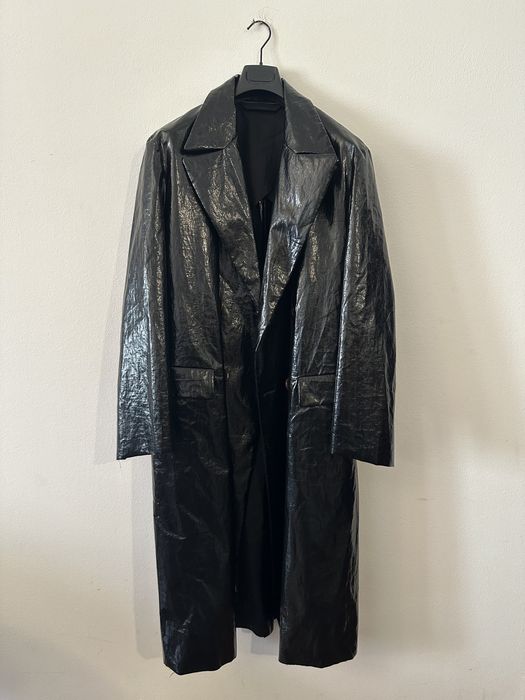 Raf Simons raf Simons 21ss black oversized coat | Grailed