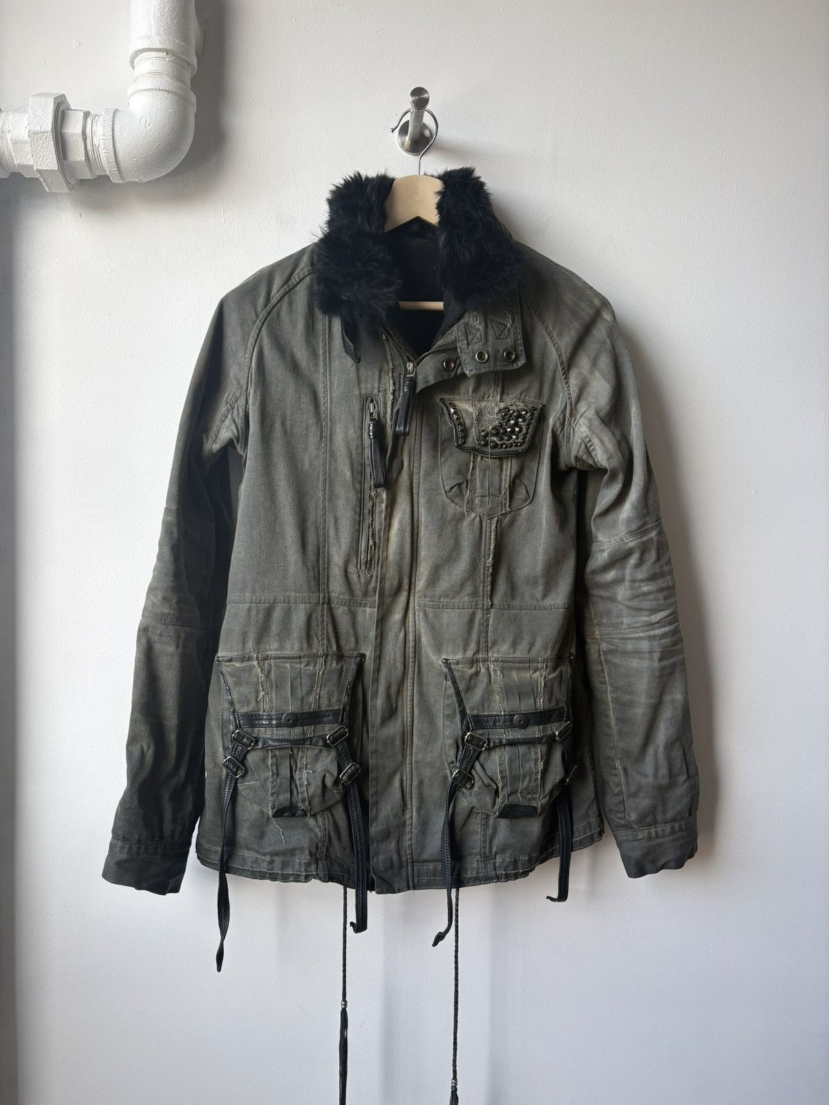 KMRii KMRii 00s black shadow military jacket Size US M / EU 48-50 / 2 - 1 Thumbnail