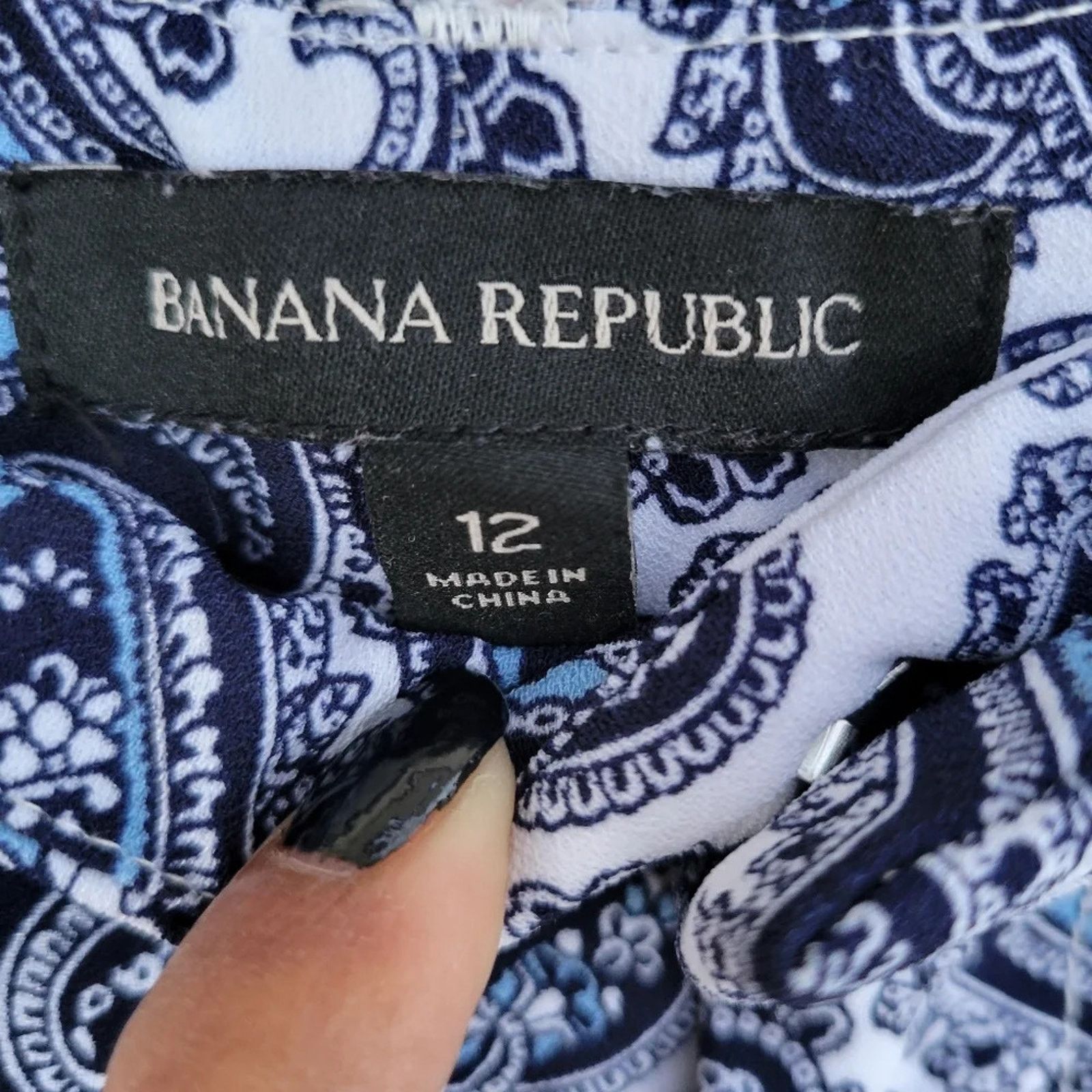 Banana Republic New Banana Republic Womens Size 12 Crop Pants w Pockets Size 34" / US 12 / IT 48 - 3 Thumbnail