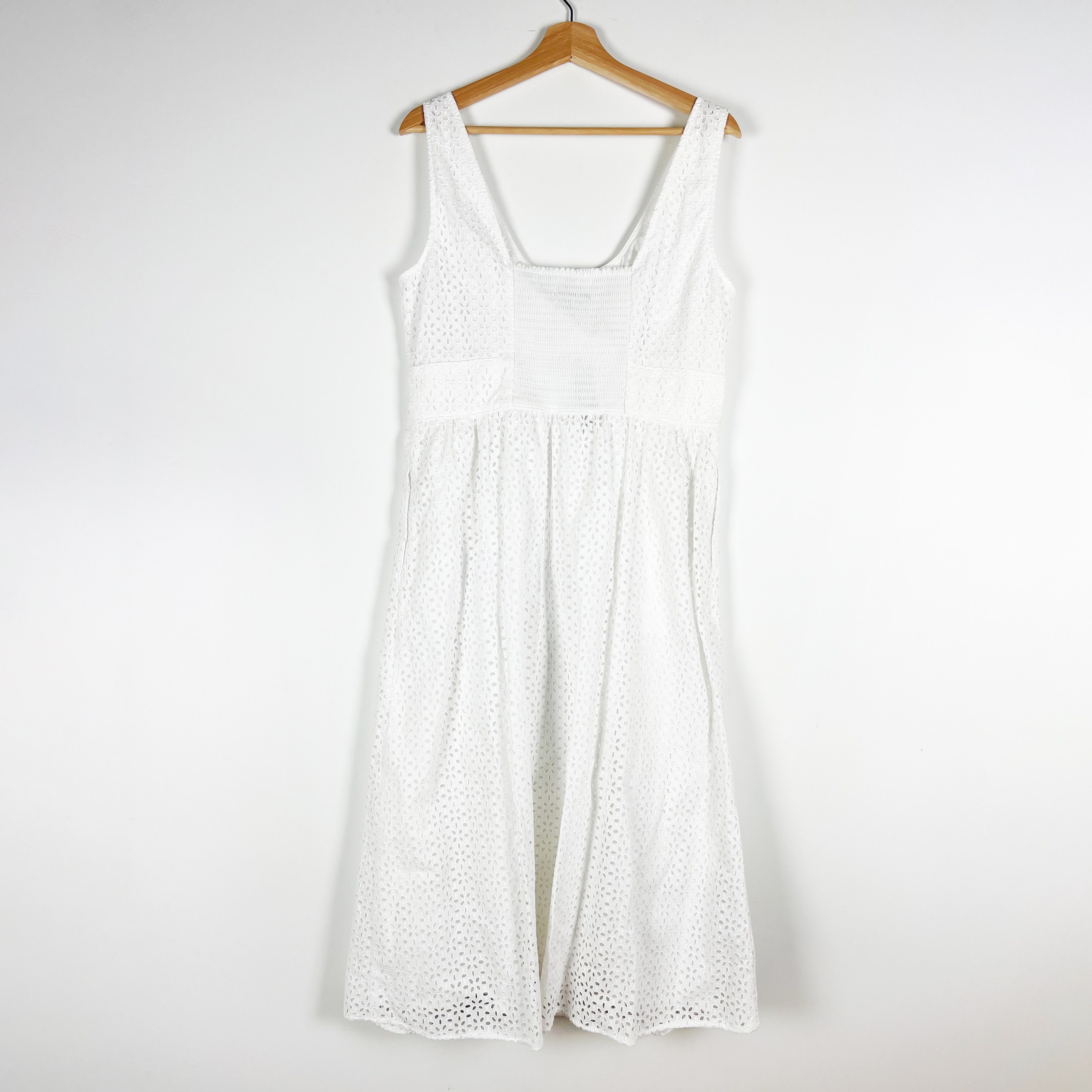 J.Crew NEW J. Crew Button Front Eyelet Lace Size XL / US 12-14 / IT 48-50 - 4 Thumbnail