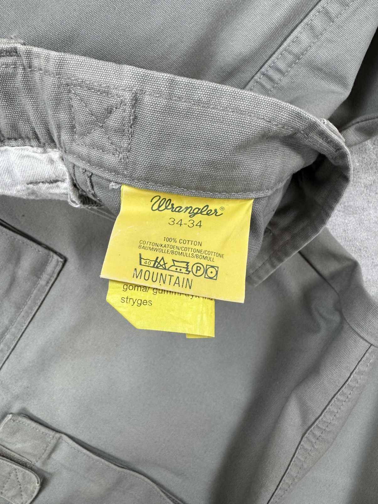 Other Wrangler Mountain Fatigue Pants Vintage Y2k Mens Size 34x34 Size US 34 / EU 50 - 8 Thumbnail