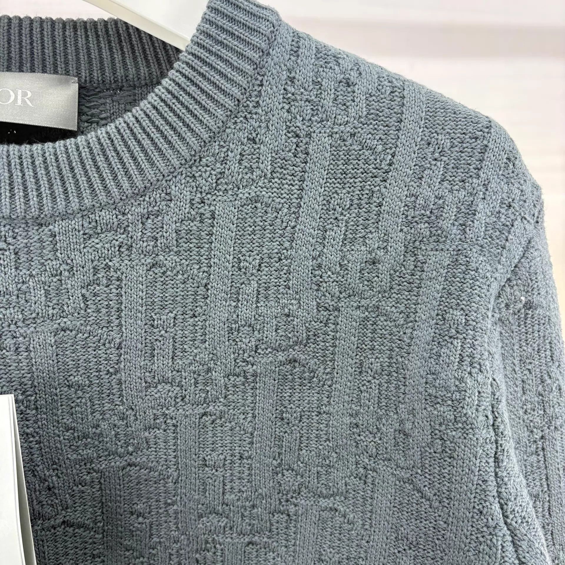 Dior Dior Gray Logo Sweater S ITALY Size US S / EU 44-46 / 1 - 4 Thumbnail