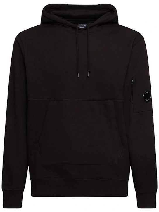 C.P. Company o1lsvrm0425 Raised Fleece Hooded Sweatshirt in Black Size US XL / EU 56 / 4 - 1 Thumbnail