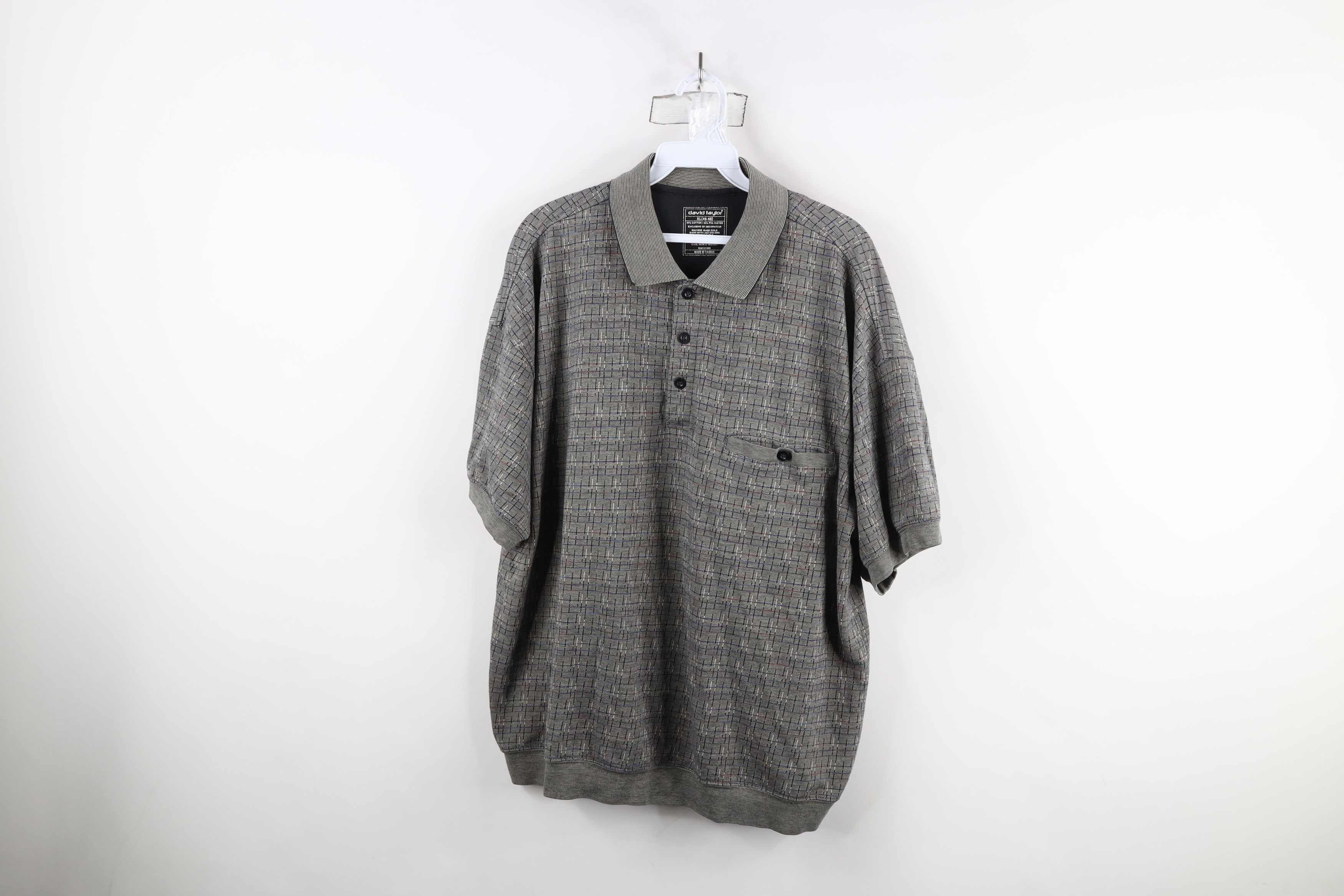 Vintage Vintage 90s Streetwear Rainbow Striped Collared Polo Shirt Size US XL / EU 56 / 4 - 1 Thumbnail