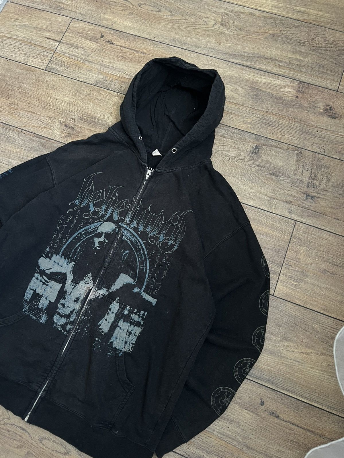 Independent Trading Co. VINTAGE BEHEMOTH BLACK METAL BAND Zip HOODIE Size US XL / EU 56 / 4 - 2 Thumbnail