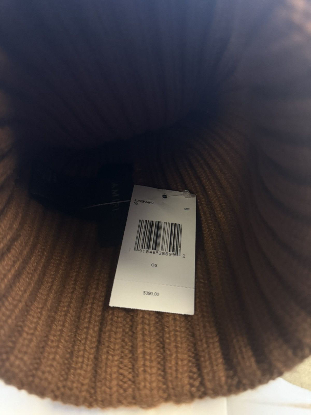 Amiri Amiri Beanie Brown New With Tags $390 Retail Size ONE SIZE - 9 Thumbnail