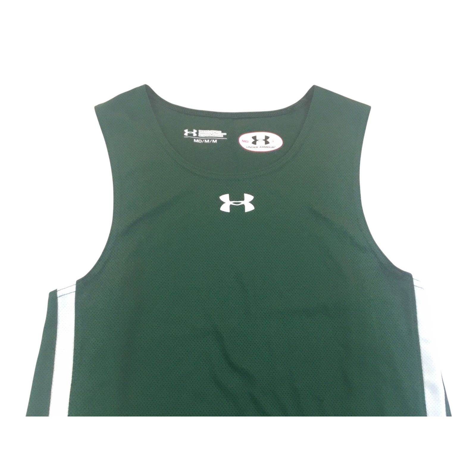 Under Armour Under Armour Kick Track Singlet Men's Running Tank Gr/Wh Med Size US M / EU 48-50 / 2 - 2 Thumbnail