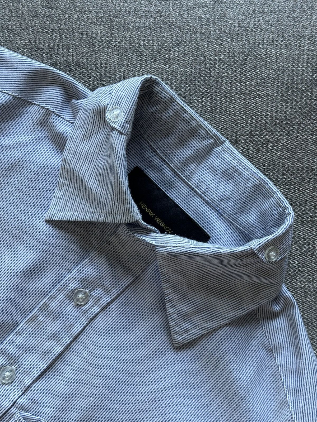 Henrik Vibskov Henrik Vibskov S/S 2008 Runway collection striped shirt Size US XS / EU 42 / 0 - 8 Thumbnail