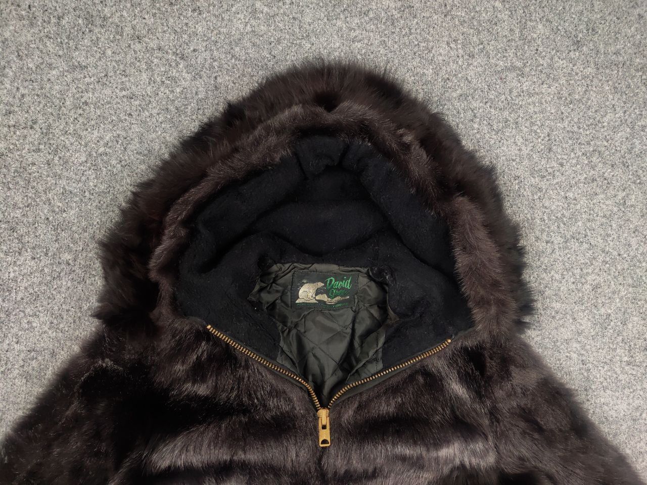 Vintage Vintage 80's David Green Alaska Genuine Fur Coat Zip Jacket Size S / US 4 / IT 40 - 5 Thumbnail