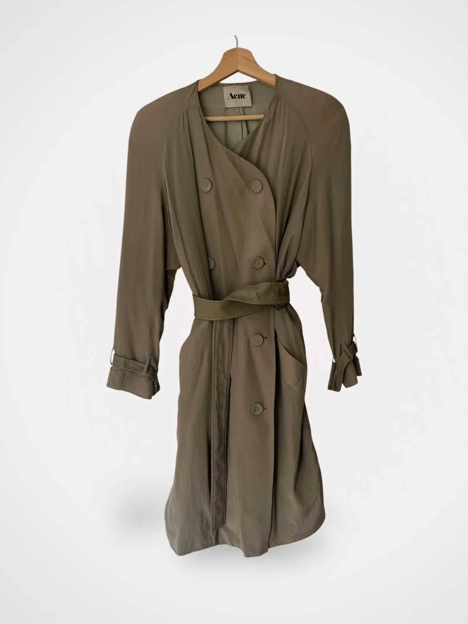 Acne Studios “Ciara Boiled” Warm Wool Winter Coat | Grailed