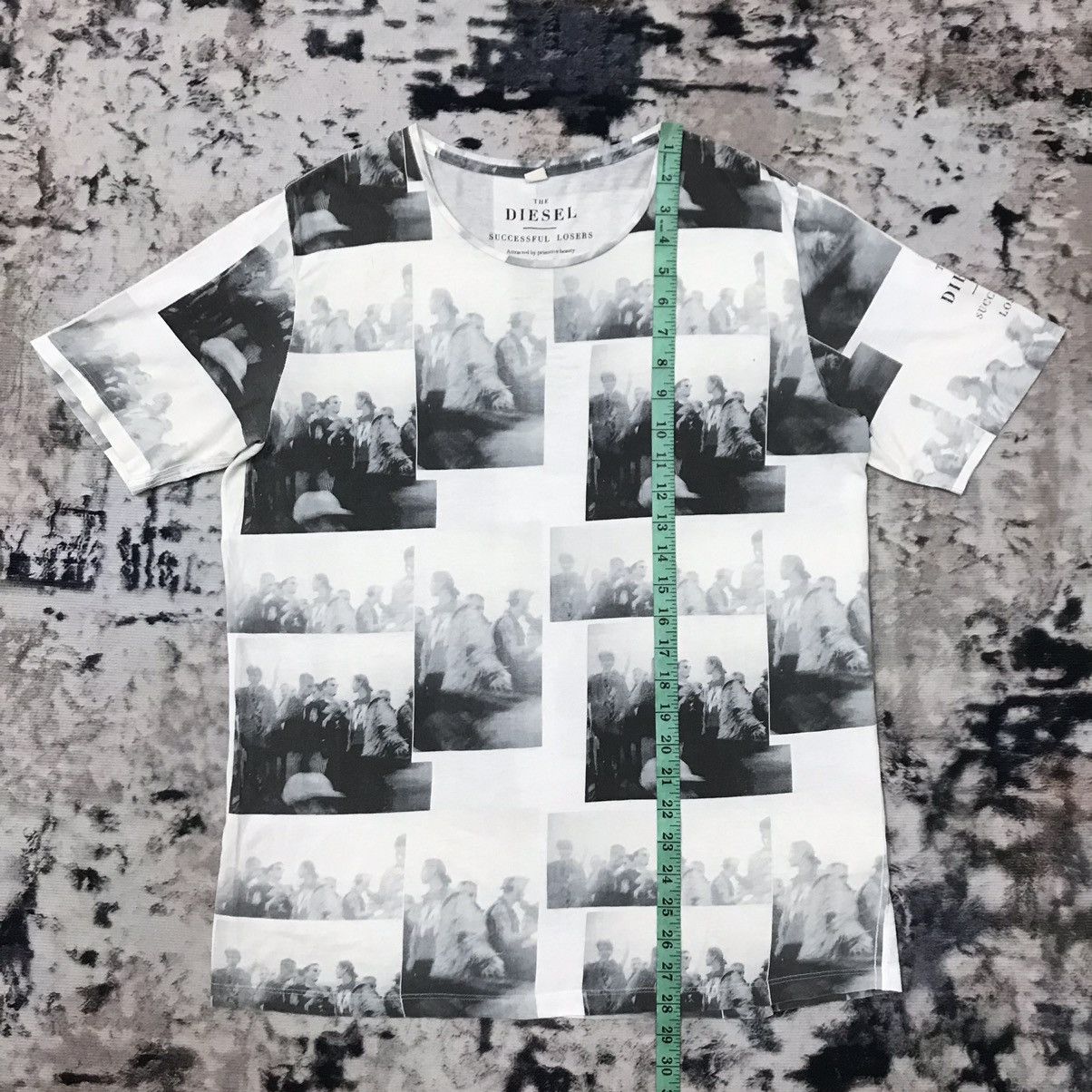 Diesel The Diesel Succesful Losers Fullprint Tshirt Size US M / EU 48-50 / 2 - 14 Thumbnail