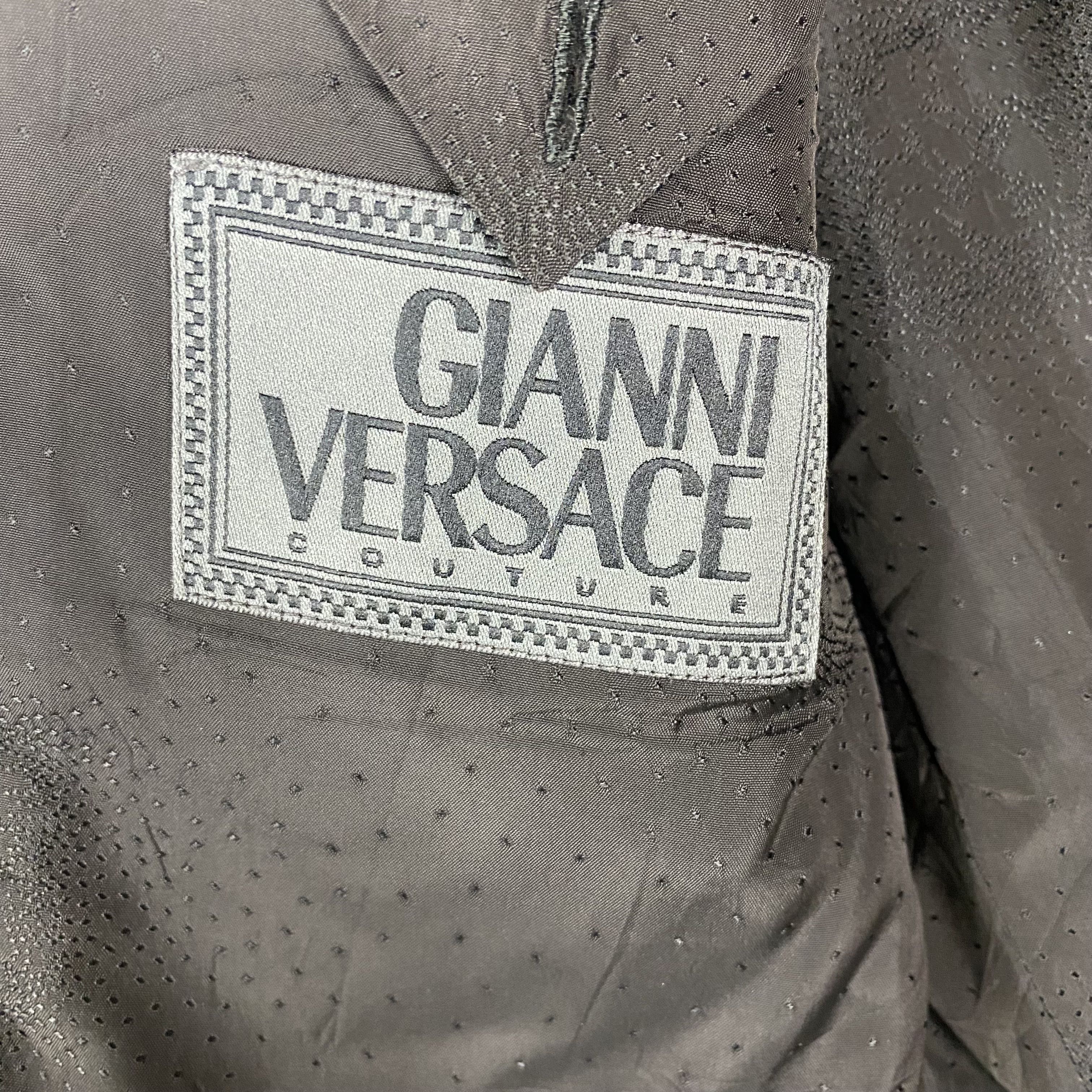 Versace 💥 VERSACE MEN BLAZER SINGLE BREAST JACKET Size US L / EU 52-54 / 3 - 11 Thumbnail