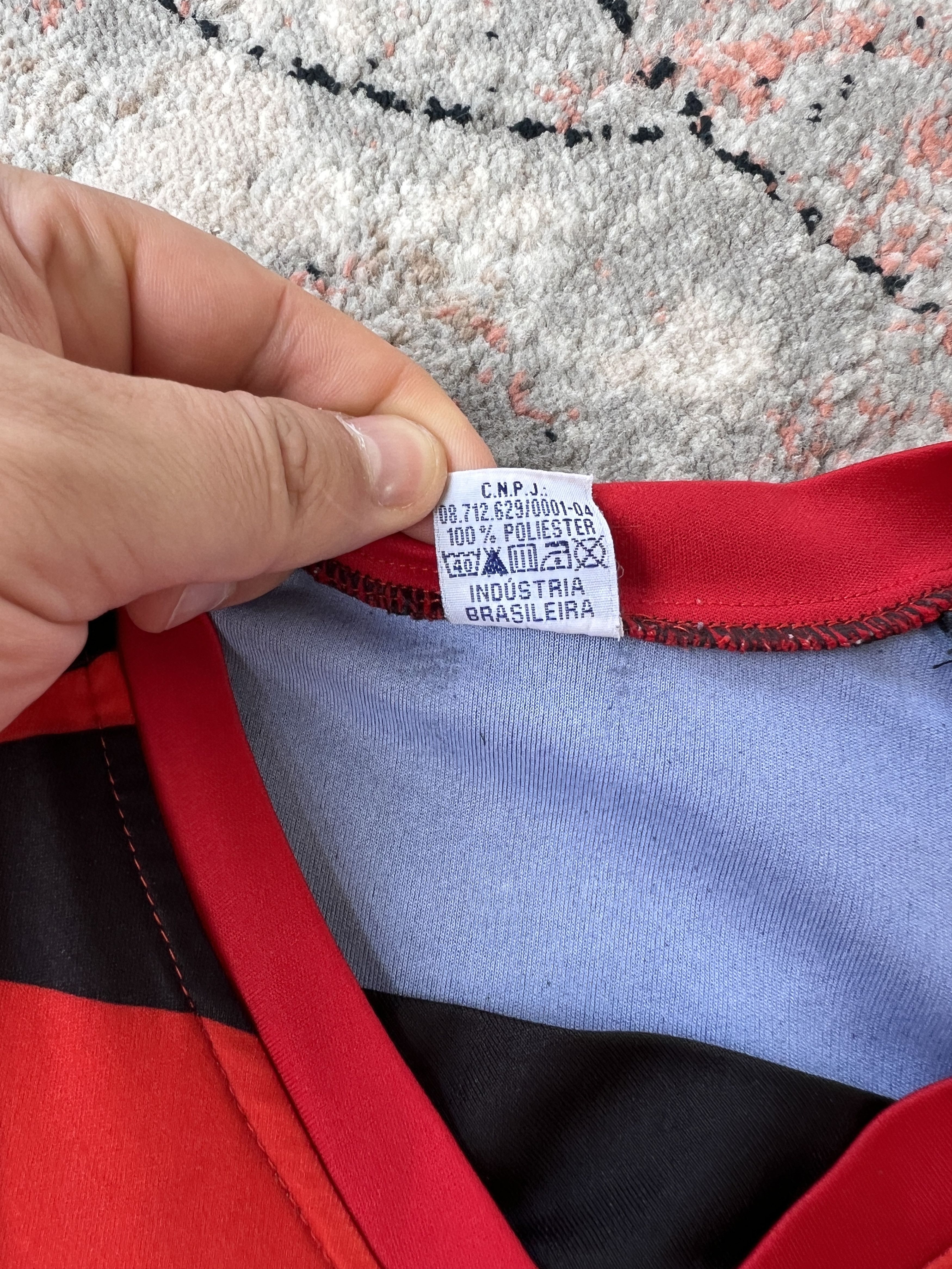 Vintage Flamengo Brasil Batavo Vintage Jersey Size US S / EU 44-46 / 1 - 3 Thumbnail