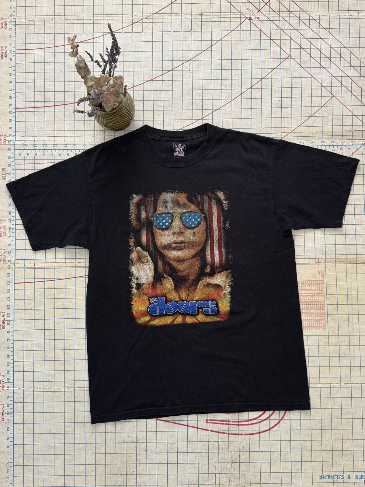 Band Tees Vintage Resurrection The Doors Band Tee Front and Back Graph Size US L / EU 52-54 / 3 - 1 Thumbnail