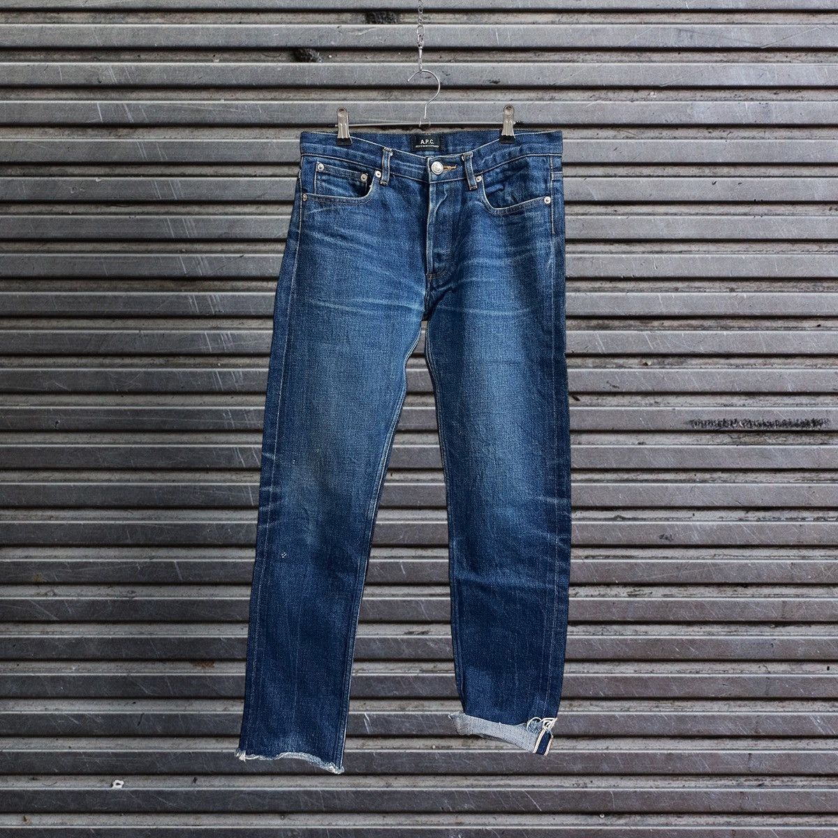 A.P.C. A.P.C. Petit New Standard 'Butler' Japanese Selvedge Denim Size US 30 / EU 46 - 1 Thumbnail