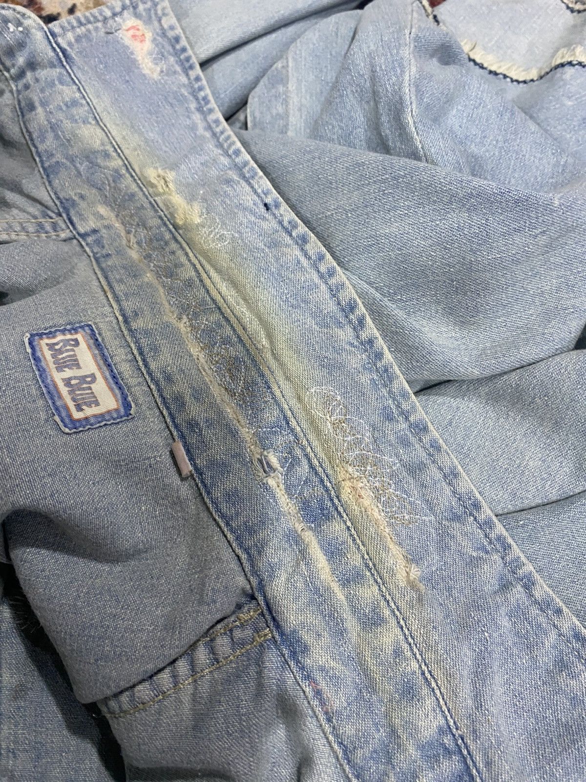 Blue Blue Japan Vintage Blue Blue Japan Western Denim Shirt Made Japan Size US M / EU 48-50 / 2 - 11 Thumbnail