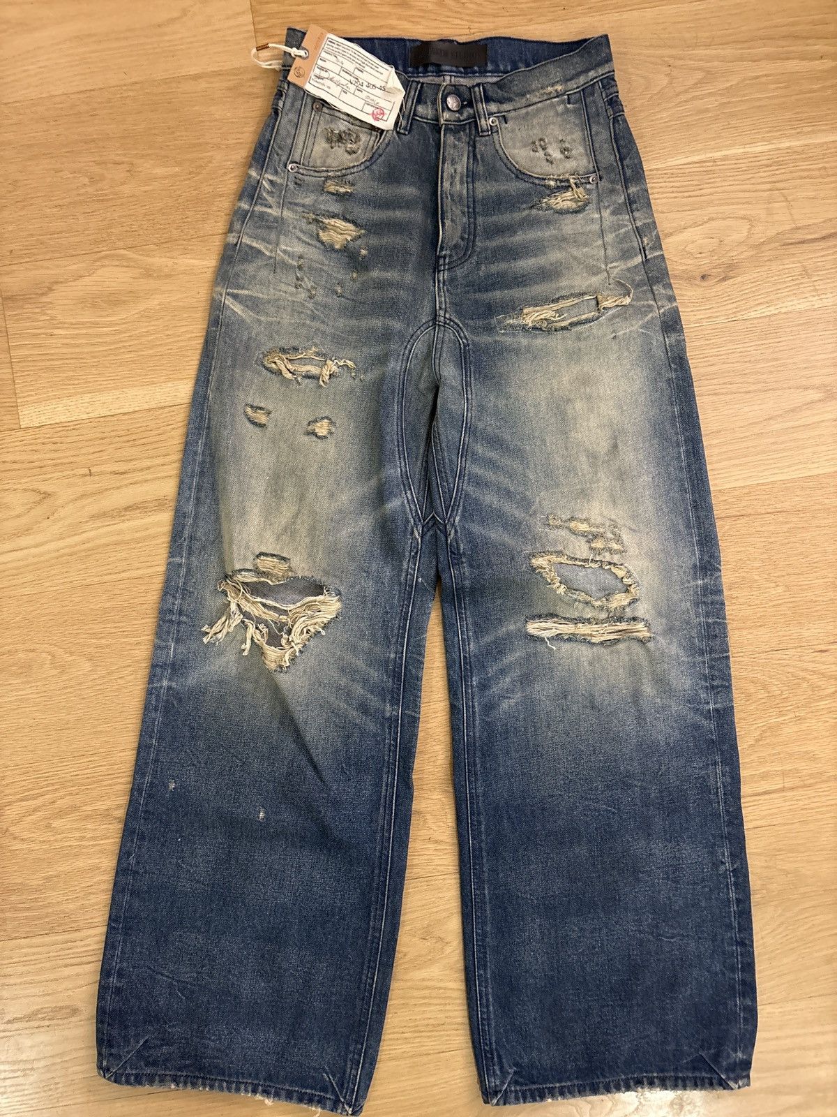 No Faith Studios No Faith Studios Italy Ocean Loose Cut Denim