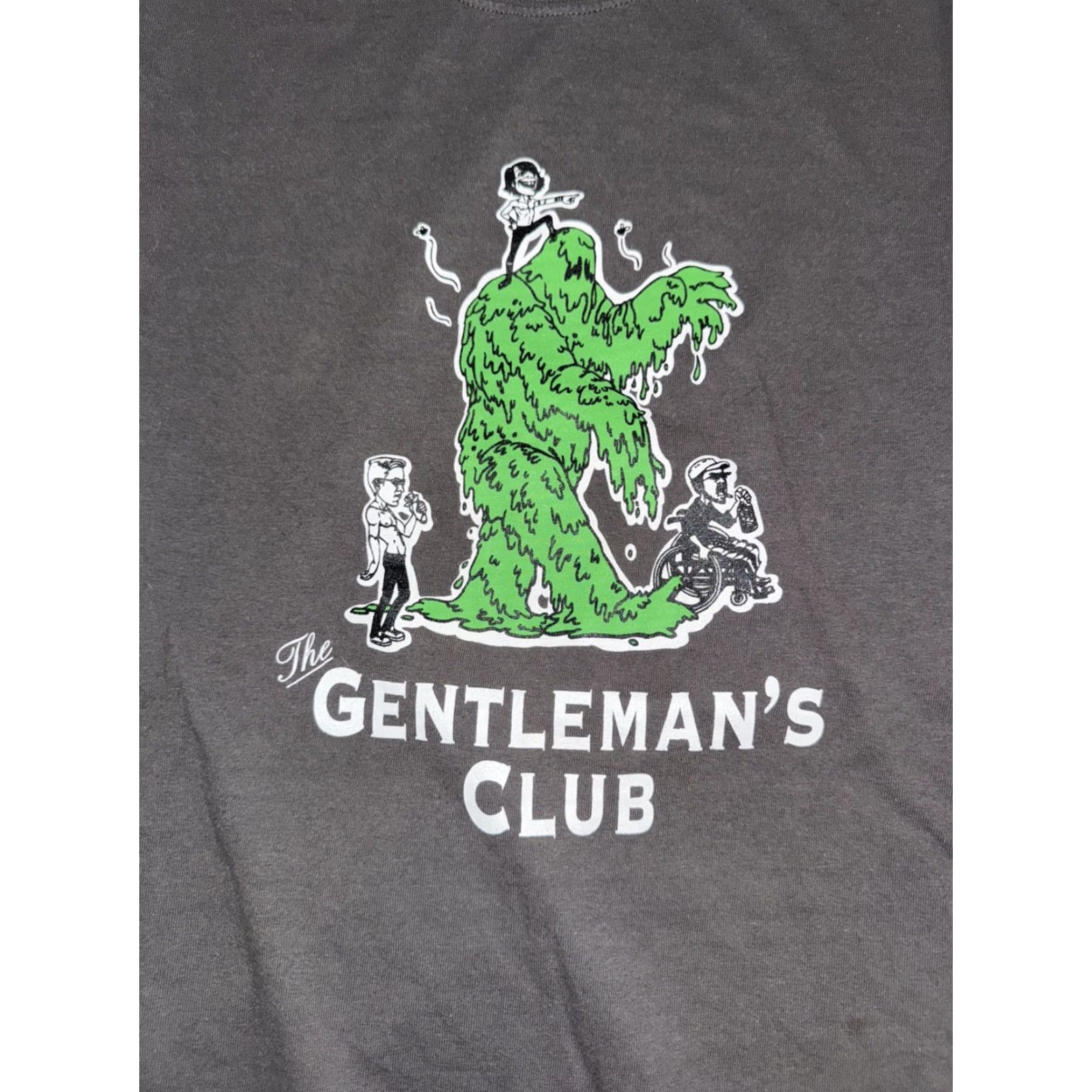 Vintage VINTAGE The Gentleman’s Club Wrestling Graphic T-Shirt Gray 2XL AEW Indie Mens Shirt 2XL Gray Graphic Print Wrestling Sports Size US XXL / EU 58 / 5 - 2 Thumbnail