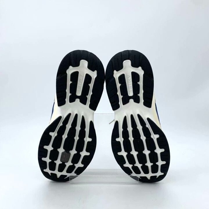 Amiri Amiri Color Block Round Toe Platform Sneakers Size US 10 / EU 43 - 6 Thumbnail