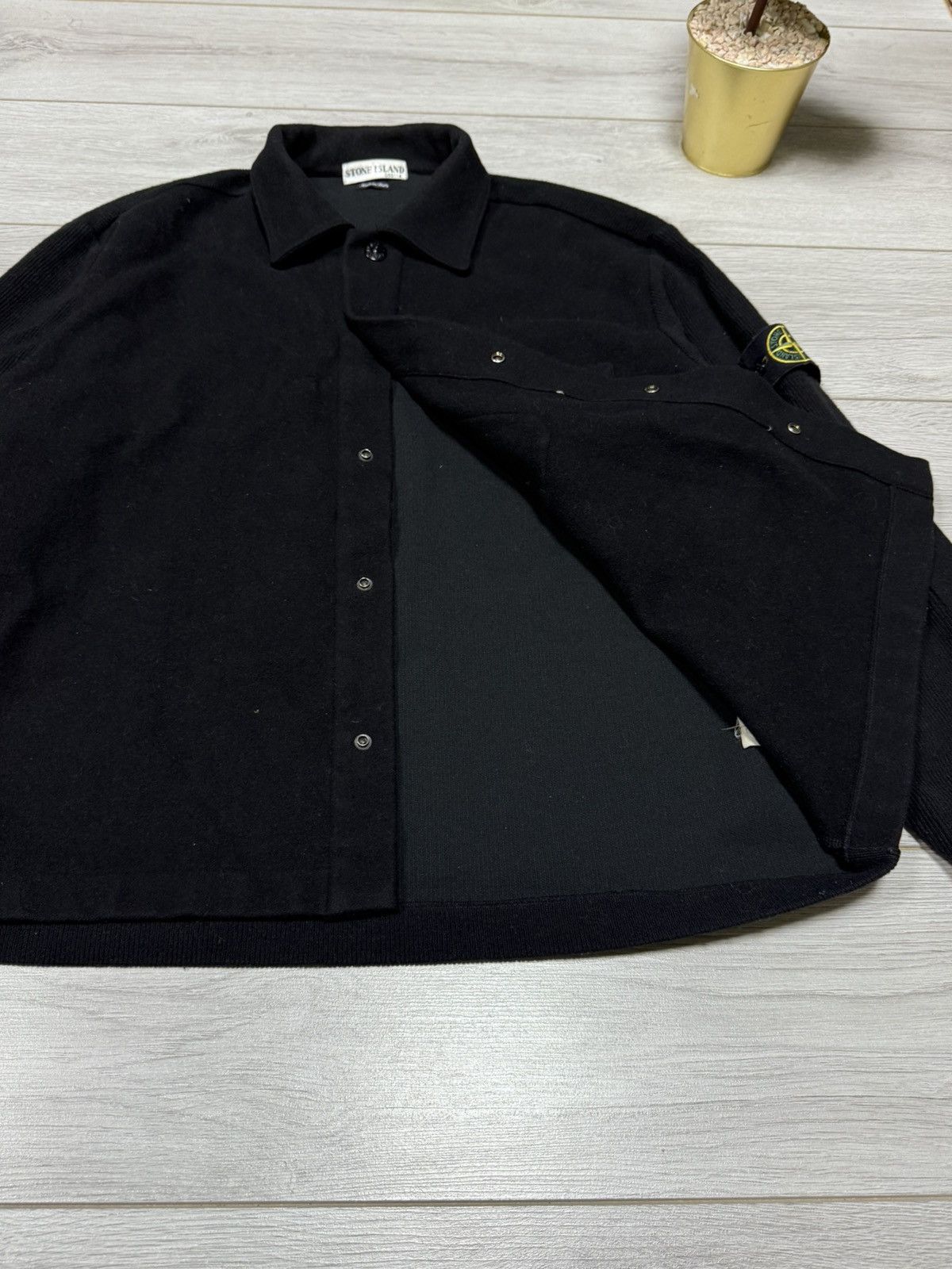 Stone Island Stone Island 00 vintage wool overshot buttons pocket jacket Size US XL / EU 56 / 4 - 8 Thumbnail
