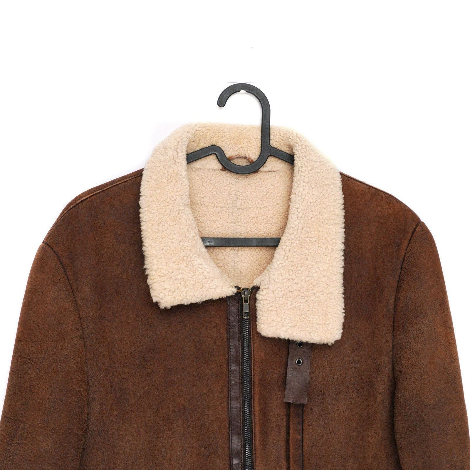 Jil Sander Archive Jil Sander Raf Simons Leather Shearling Coat Jacket Size US M / EU 48-50 / 2 - 6 Thumbnail