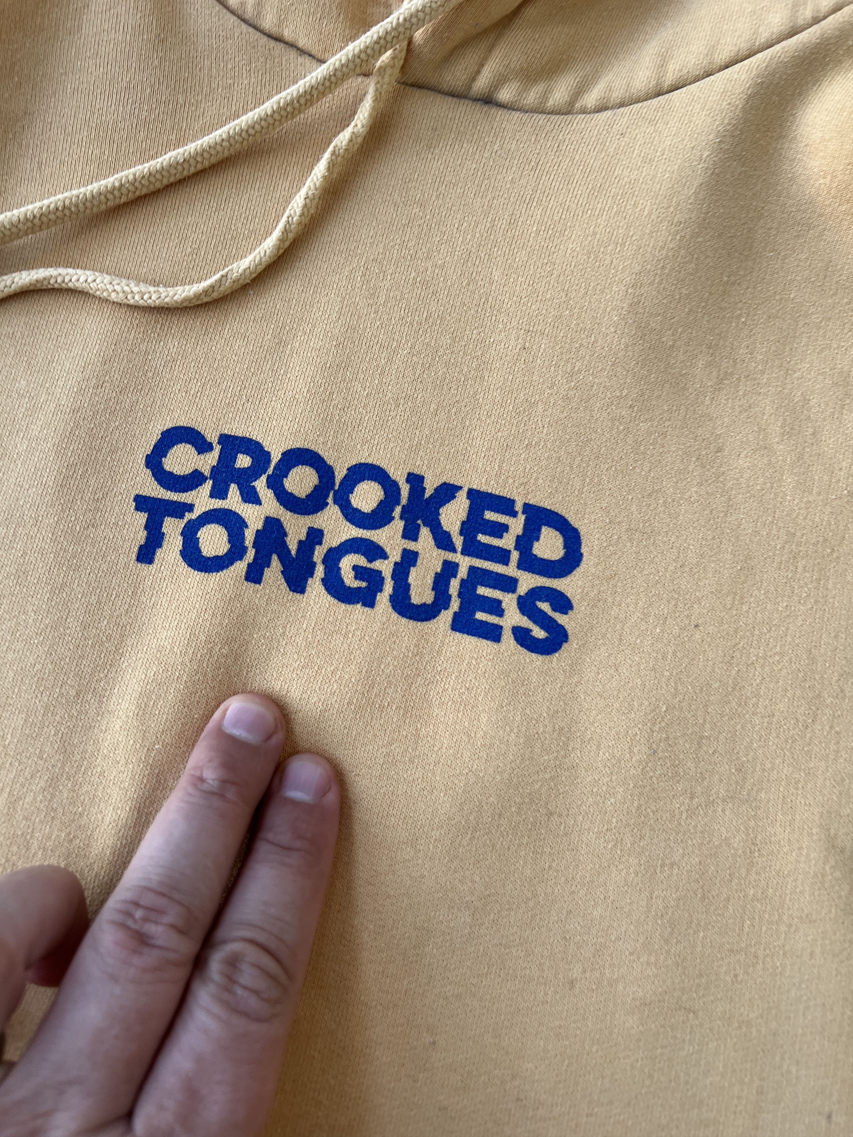 Vintage Crooked Tongues The World Is Ours Hoodie Size US XS / EU 42 / 0 - 2 Thumbnail