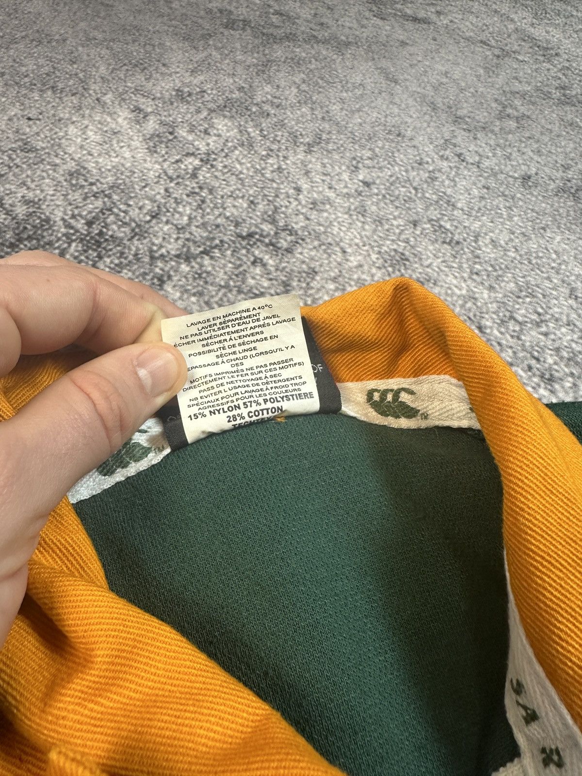 Canterbury of New Zealand × Vintage Vintage Canterbury South Africa Sasol Rugby Jersey Rare M Size US M / EU 48-50 / 2 - 6 Thumbnail
