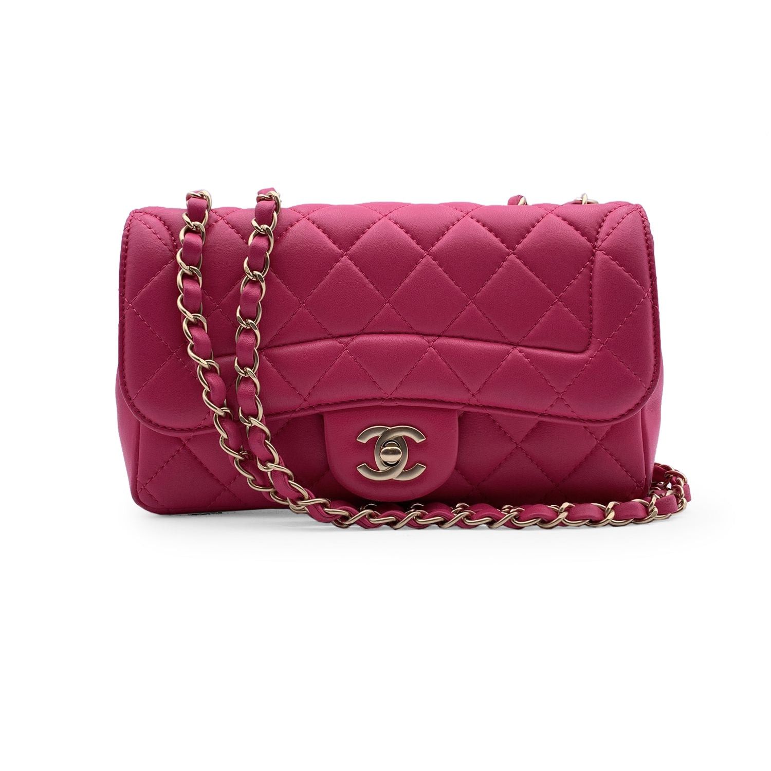 image of Chanel Chanel Shoulder Bag Mademoiselle in Pink, Women's