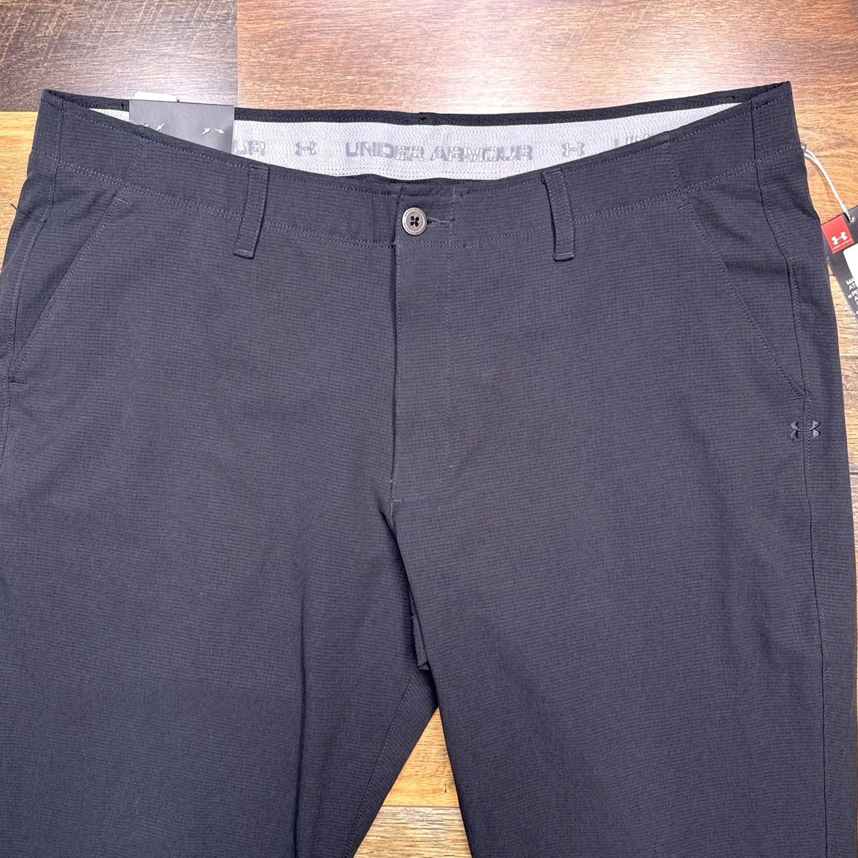 Under Armour Under Armour Showdown Pants Mens 40x30 Black Straight Loose Fit Golf New Size US 40 / EU 56 - 4 Thumbnail