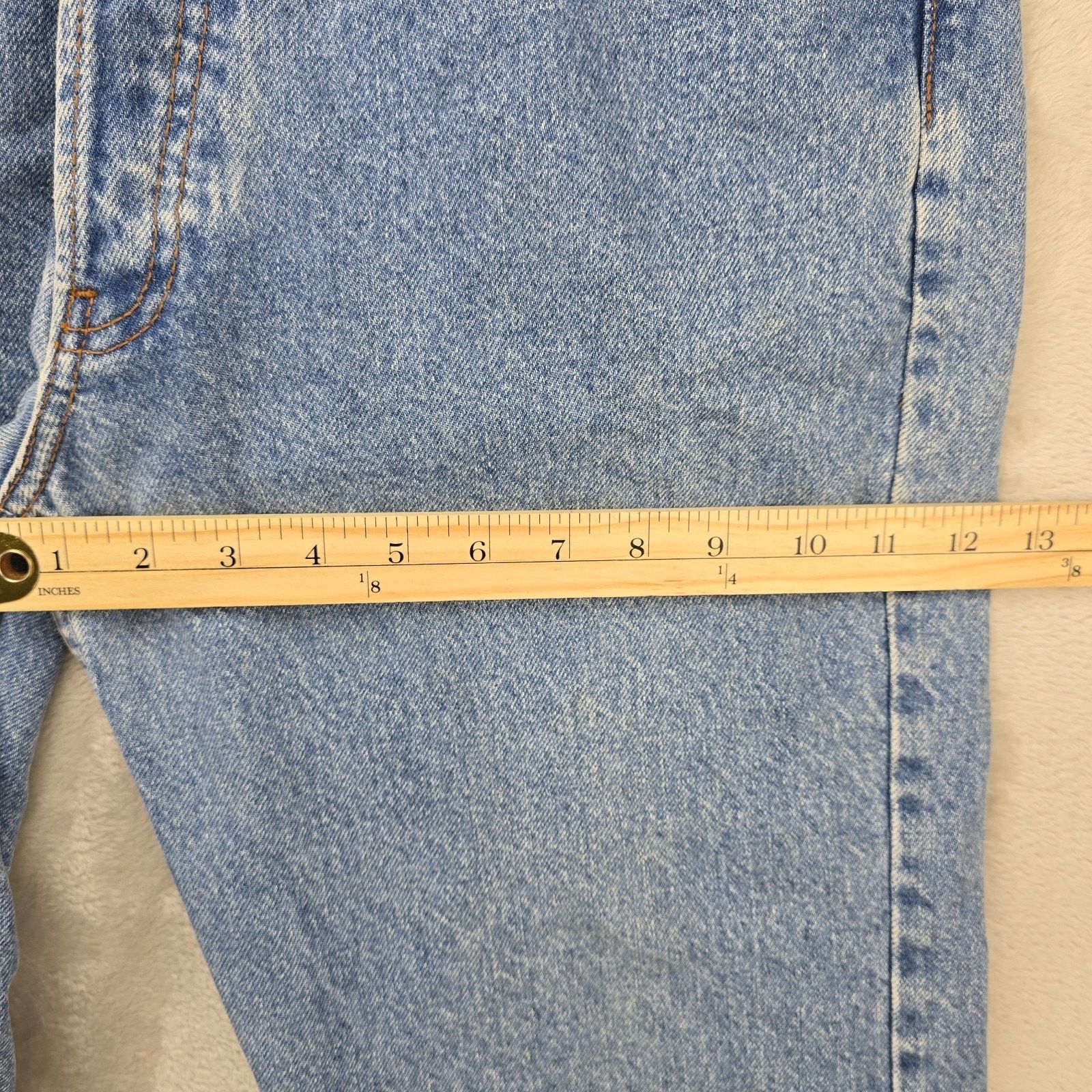 Levi's Vintage Levis 501 Jeans 34x32 (Fits 33x29) USA 90s *FLAWS* Size US 34 / EU 50 - 17 Thumbnail