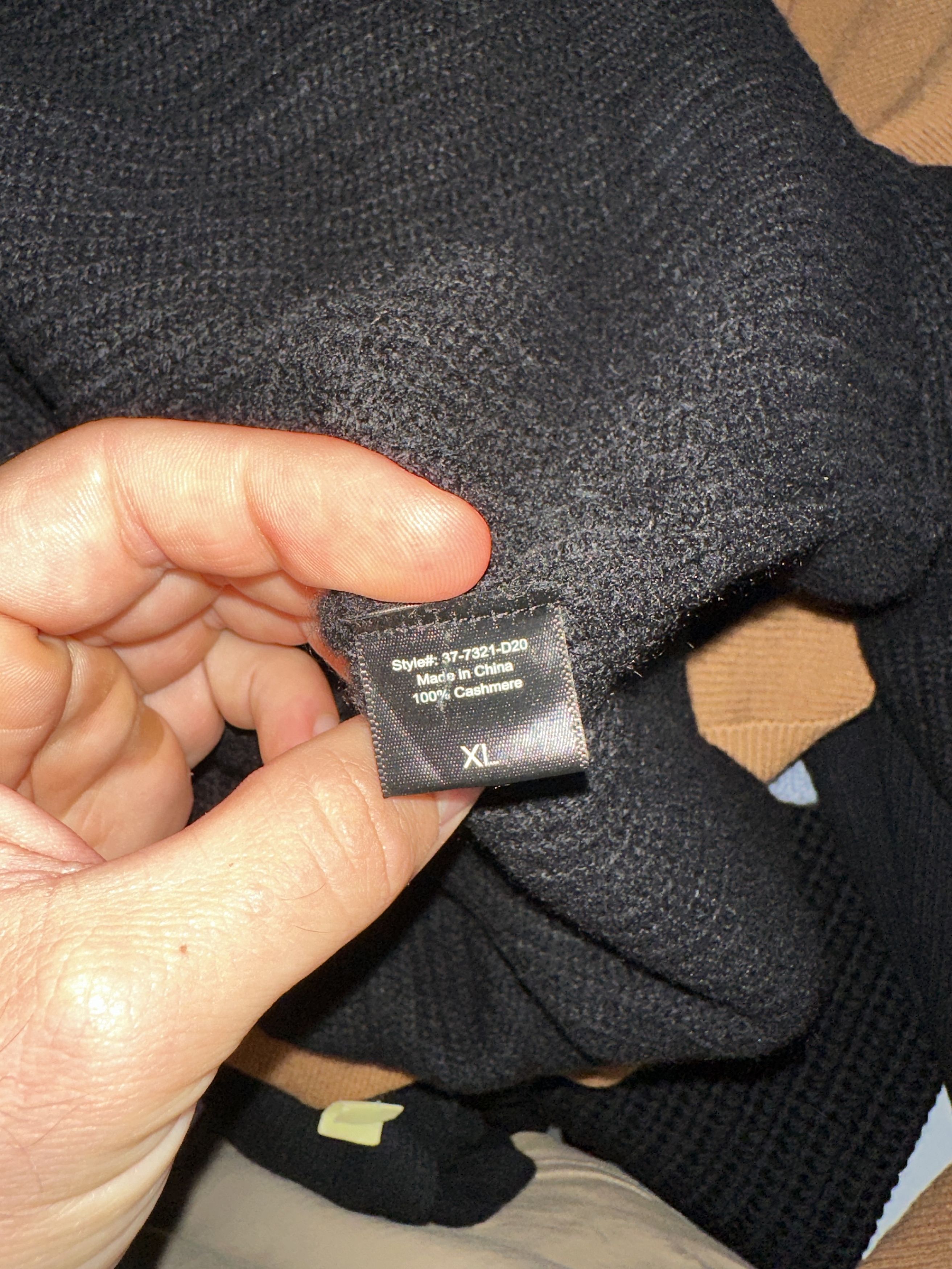 Other Jenni Kayne Knit Cardigan Pure Cashmere Black Size XL Size XL / US 12-14 / IT 48-50 - 6 Thumbnail
