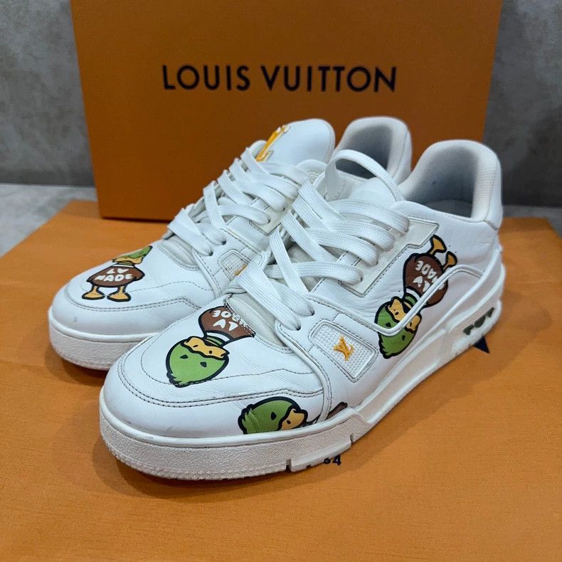 Louis Vuitton Louis Vuitton Trainer Co-branded Trendy Printed Board Shoe Size US 8.5 / EU 41-42 - 7 Thumbnail