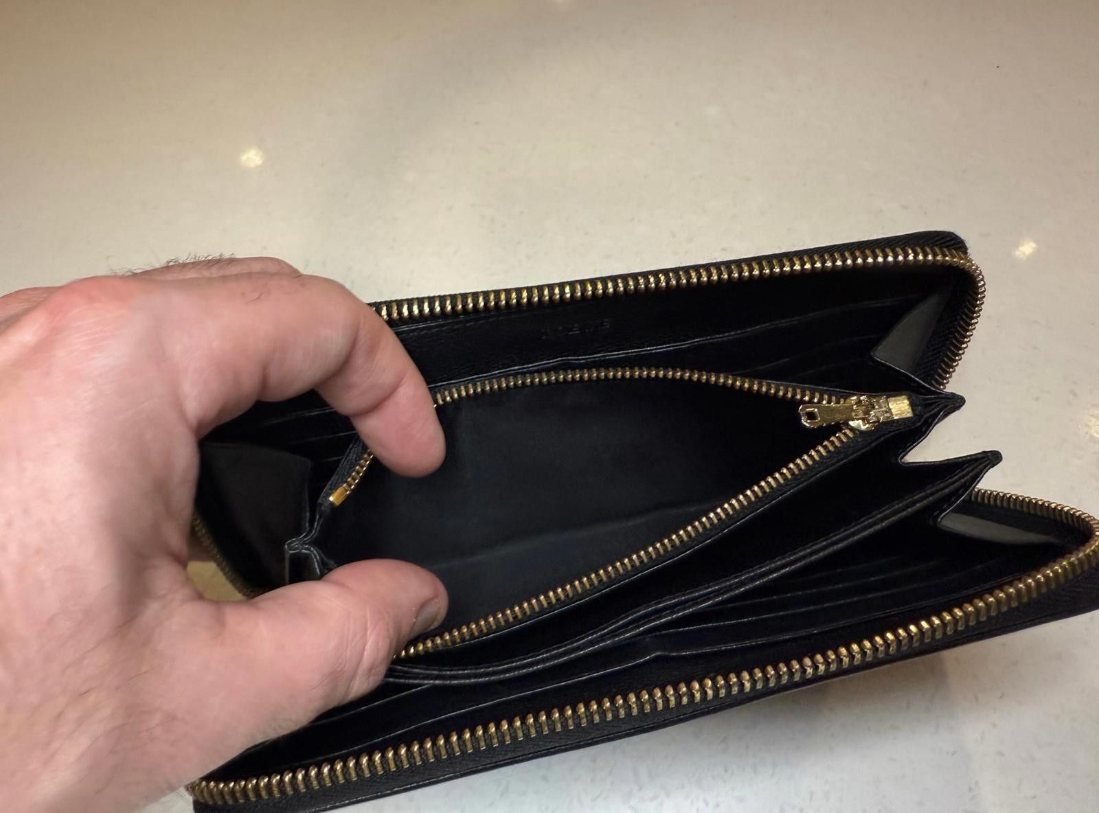 Loewe Loewe Amazona Anagram Long Wallet – Classic Black Leather Size ONE SIZE - 5 Thumbnail