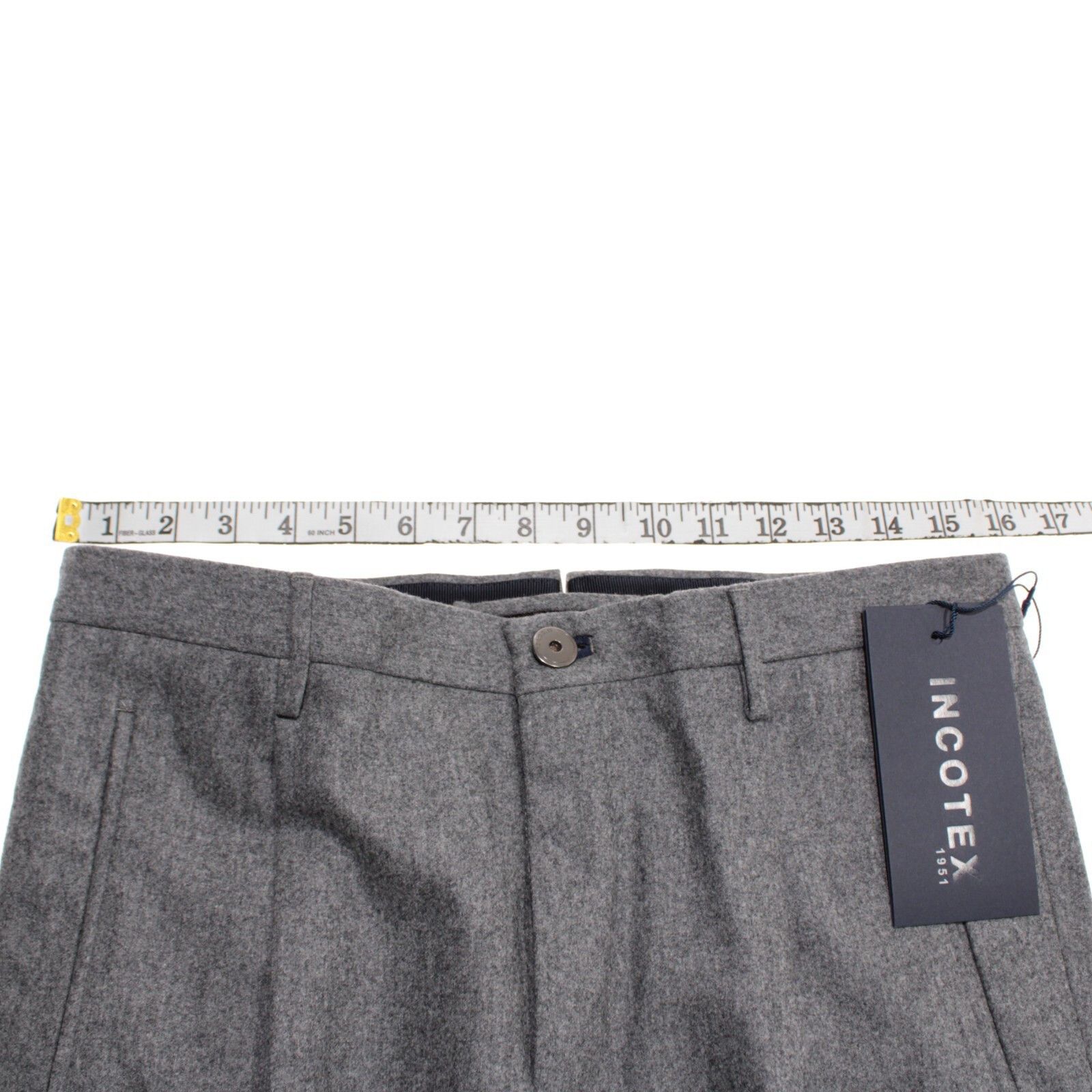 Incotex INCOTEX New with tags Dress Pants Size 30 US In Gray Size US 30 / EU 46 - 5 Thumbnail