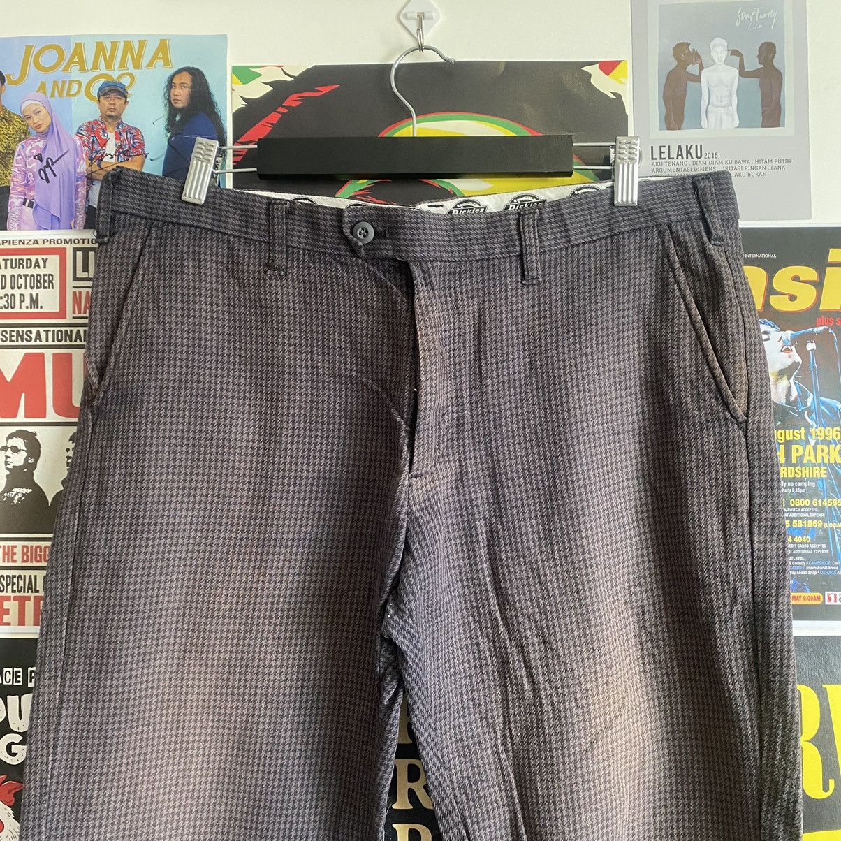 Vintage Vintage Dickies Houndtooth Pattern Chino Pants Size US 37 - 3 Thumbnail