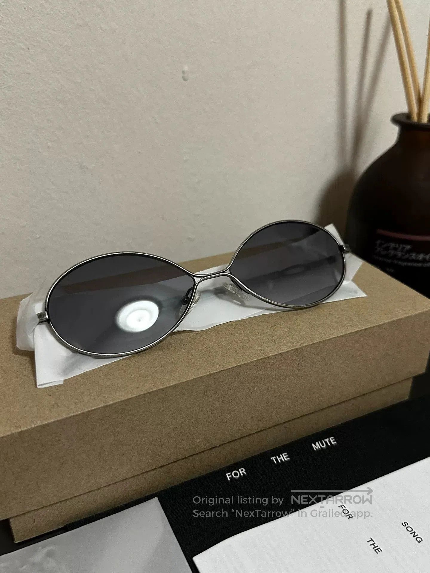 Song For The Mute Song for the Mute 24.2 Teardrop Sunglasses. Size ONE SIZE - 2 Thumbnail