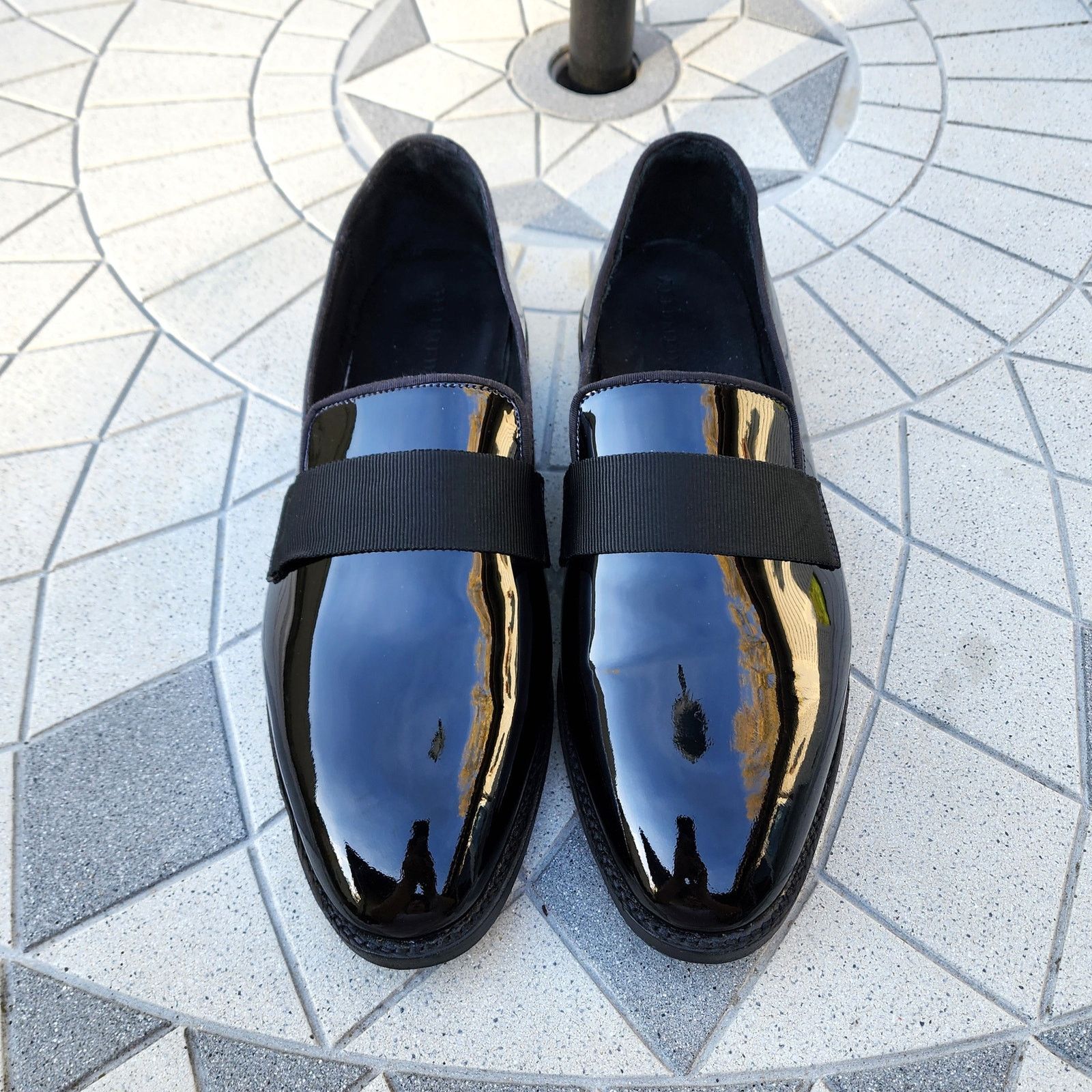 Allen Edmonds Allen Edmonds James Polished Patent Leather Dress Loafer 12 Size US 12 / EU 45 - 3 Thumbnail