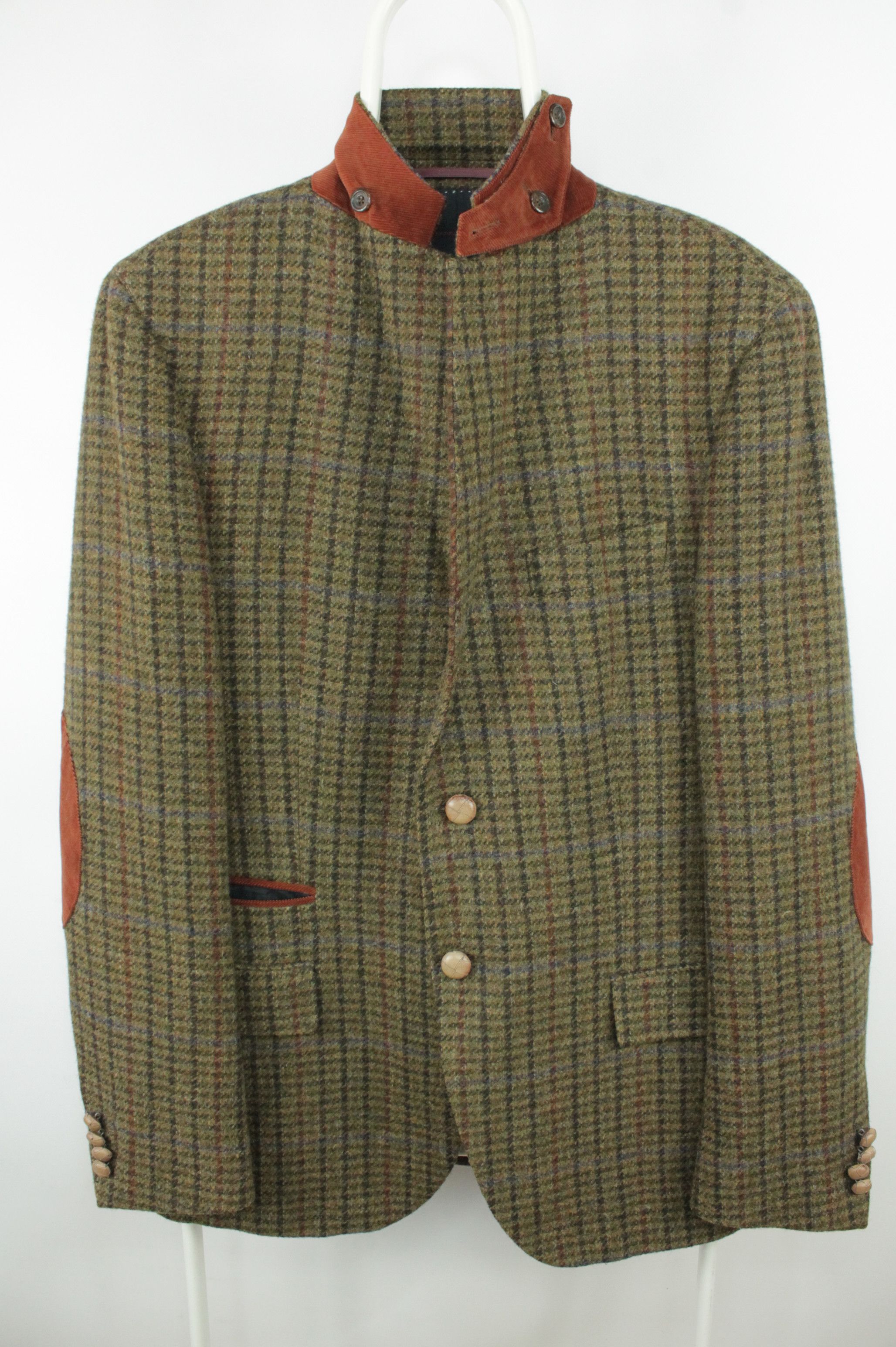 Tommy Hilfiger Tommy Hilfiger Tailored Gropius Tweed Wool Blazer Jacket Size US M / EU 48-50 / 2 - 3 Thumbnail