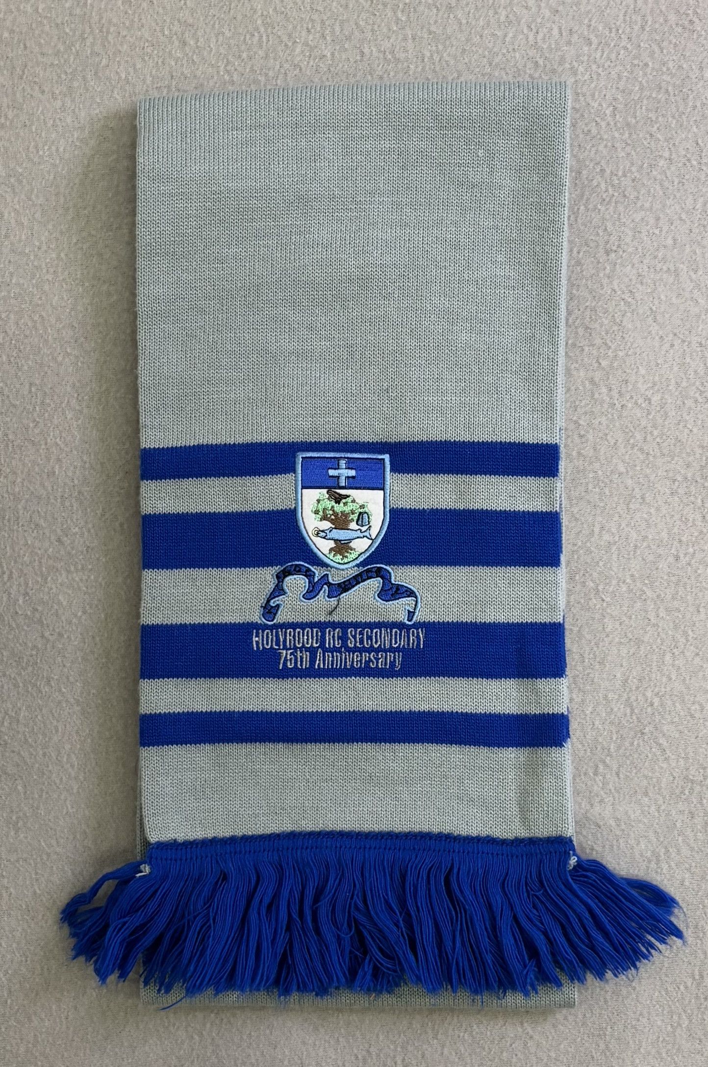Public School Holyrood R.C. Scarf Secondary School 75 years Size ONE SIZE - 1 Thumbnail