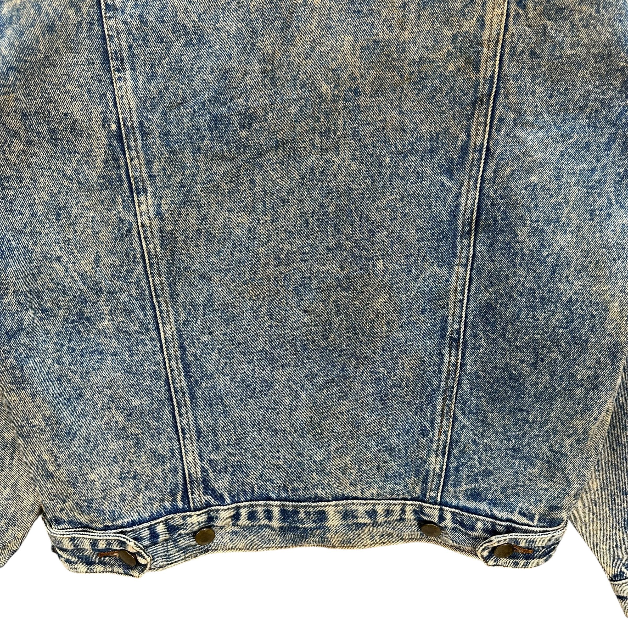 Vintage BRIGHT LIGHTS Washed Denim Jacket #A52-1203 Size US M / EU 48-50 / 2 - 14 Thumbnail