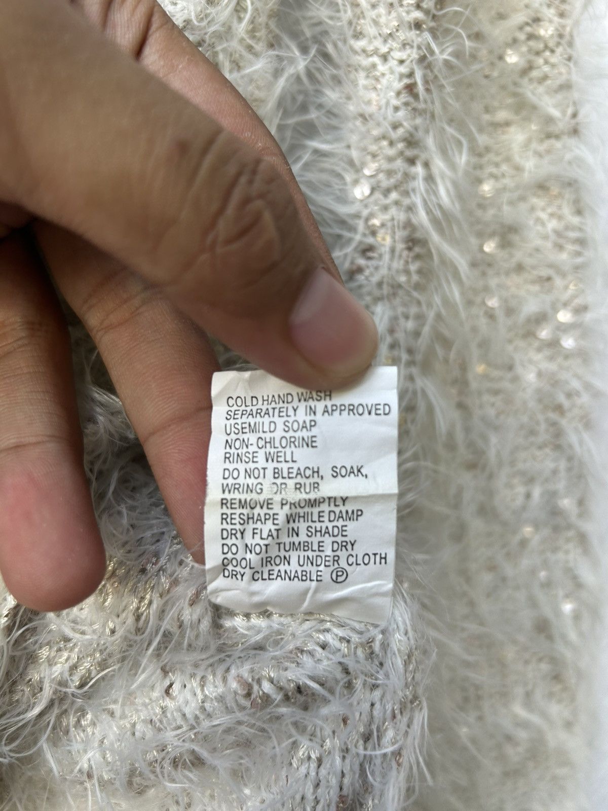 Japanese Brand Undefined Fuzzy Mohair Grunge Knit Avantgarde Styled Size US S / EU 44-46 / 1 - 8 Thumbnail
