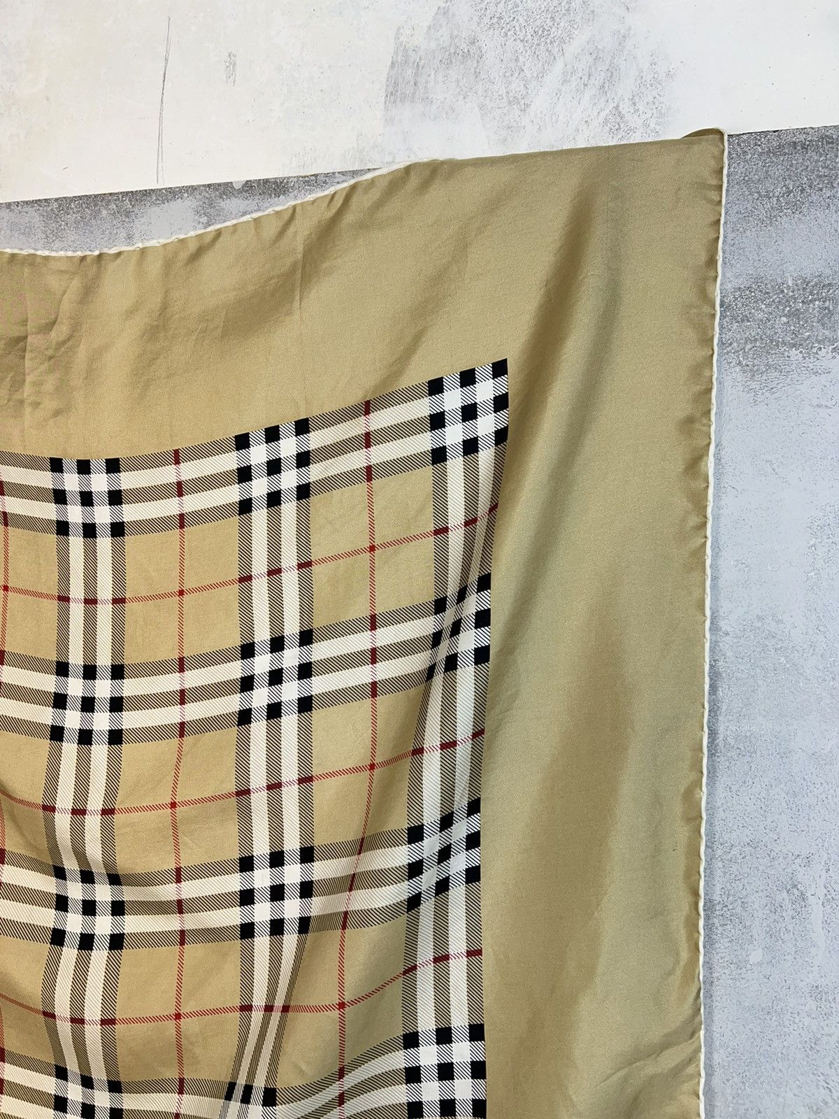 Burberry Vintage Burberry Nova Check Shawl Scarf Size ONE SIZE - 7 Thumbnail