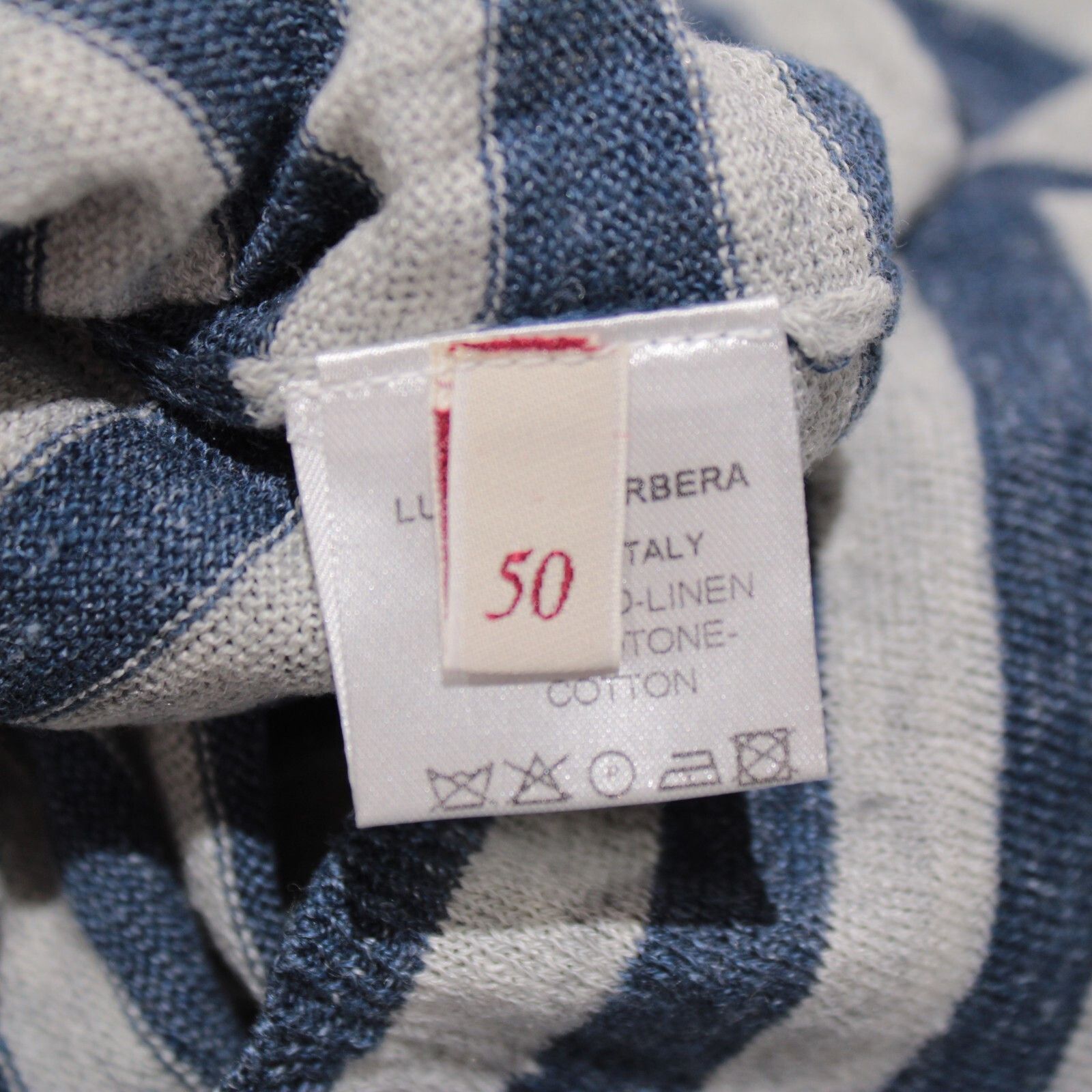 Luciano Barbera Luciano Barbera Sweater Size US M in Blue Size US M / EU 48-50 / 2 - 8 Thumbnail