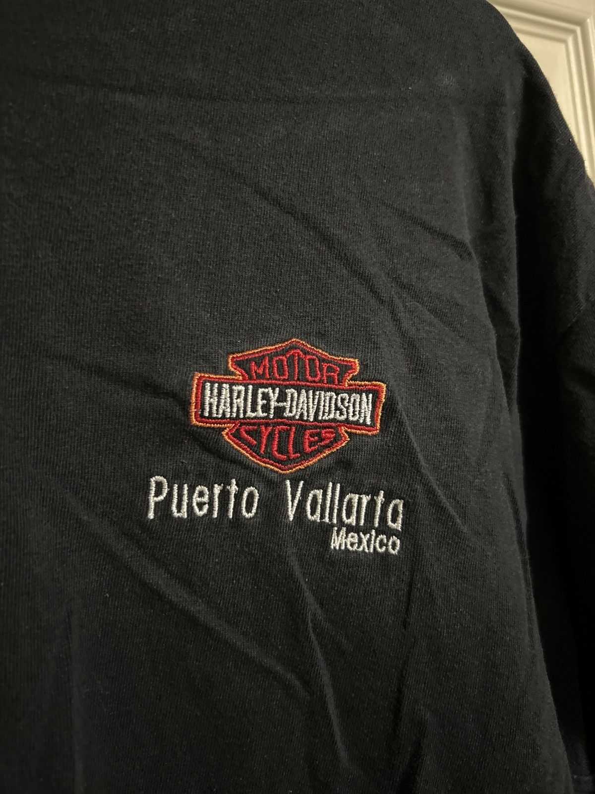 Harley Davidson × Vintage Vintage bootleg Harley Davidson t shirt Size US XL / EU 56 / 4 - 5 Thumbnail