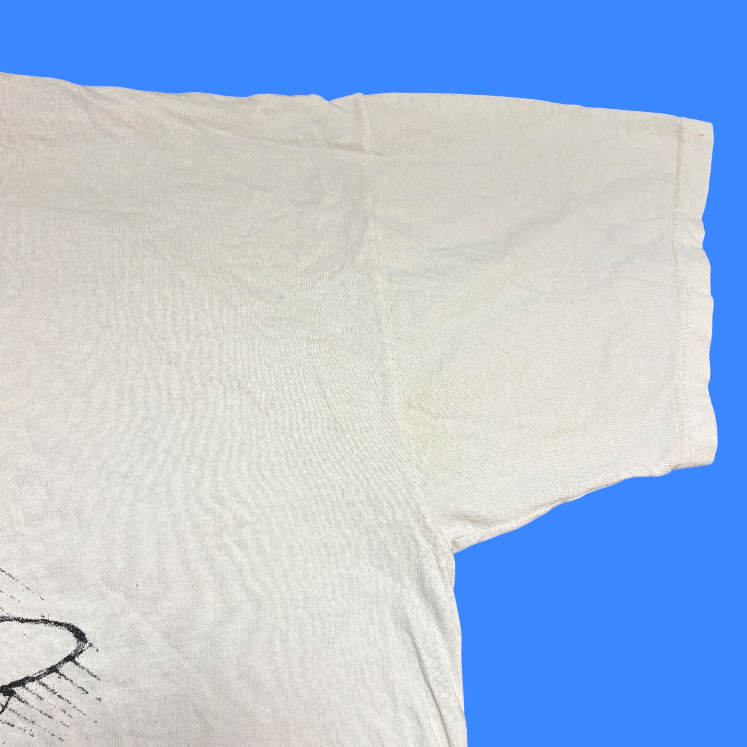 Vintage Vintage Leonardo Da Vinci T Shirt 90s Screen Stars Art Tee Size US XL / EU 56 / 4 - 9 Thumbnail