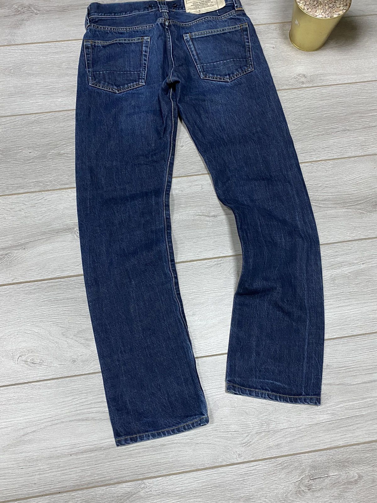 Stone Island Stone Island Denim Dark Blue Jeans buttons Size US 28 / EU 44 - 2 Thumbnail