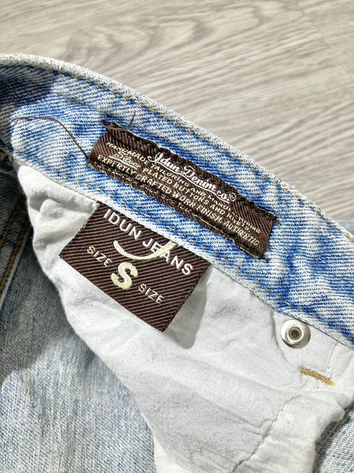 If Six Was Nine 2000s Idun Distressed Ripped Denim Blue Jeans Lgb Punk Style Size US 30 / EU 46 - 20 Thumbnail
