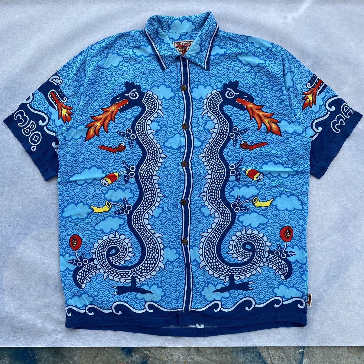 Mambo × Streetwear × Vintage Rare! Vintage mambo loud dragon 