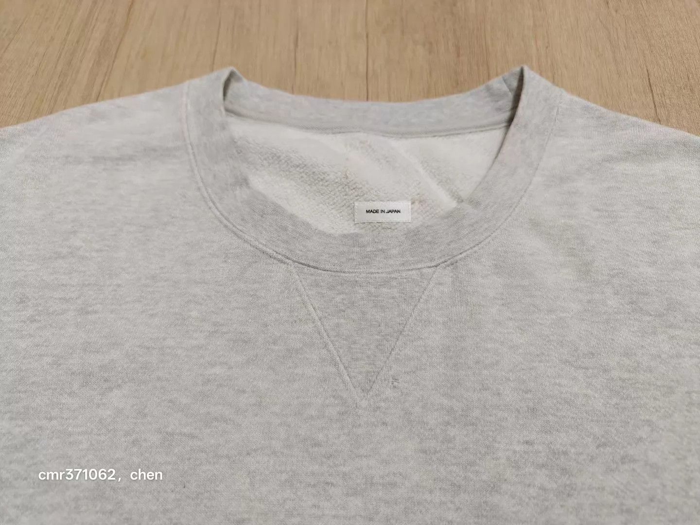 Visvim VISVIM 22SS AMPLUS SWEAT CRASH 7/8Sleeve Grey1 3 Size US L / EU 52-54 / 3 - 2 Thumbnail