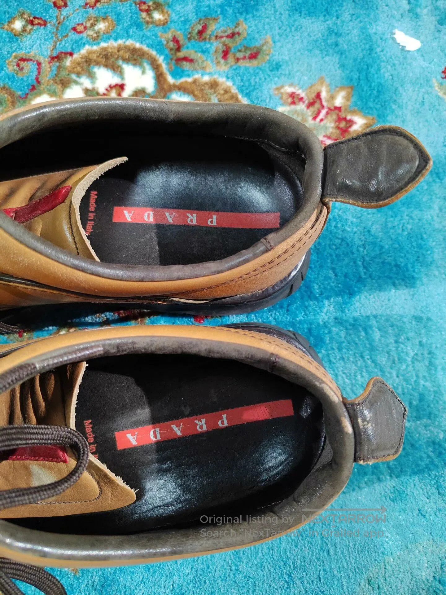 Prada Prada 1990s Vintage Casual Shoes. Size US 9 / EU 42 - 5 Thumbnail